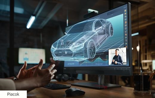 3D monitor a home office környezetbe