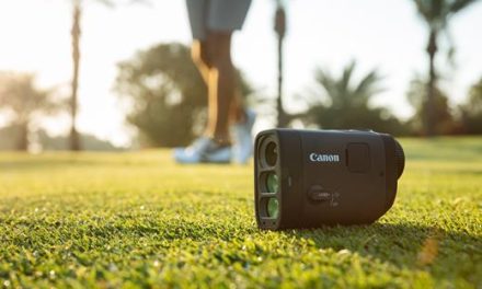 Canon gépek nemcsak fotósoknak – itt a golfozóknak szánt távolságmérő