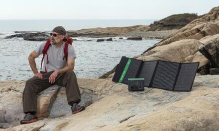 Hordozható áramforrás kempingezéshez, és digitális nomádoknak is