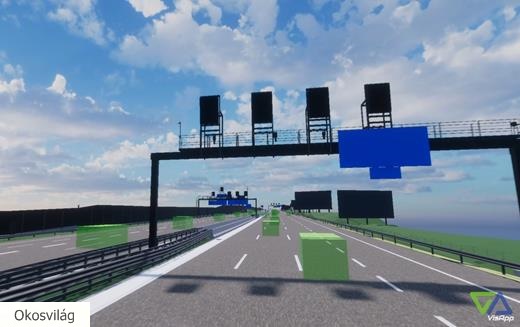 A világ egyik legokosabb autópályaszakasza