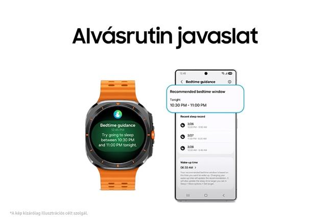 Új izgalmas funkciók a Samsung okosóráin