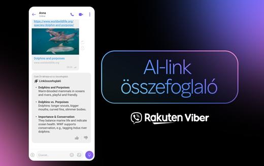Itt az első AI-link összefoglalót is tartalmazó üzenetplatform