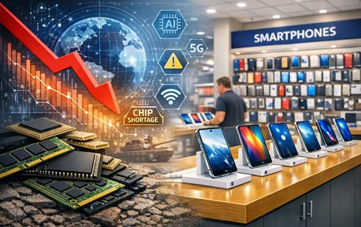 Memóriaár-sokk mellett a geopolitikai bizonytalanság is lejtmenetbe taszíthatja az okostelefon-piacot