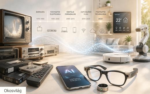 Átalakul körülöttünk a fogyasztói technológia