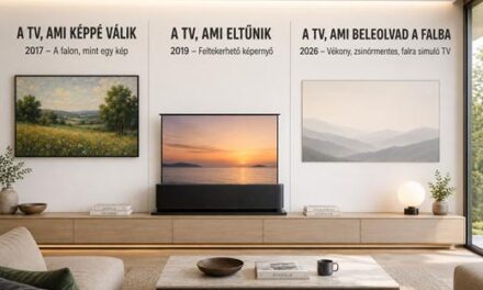 A TV, amely egyre kevésbé akar tévének látszani