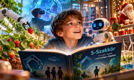 Mesekönyvben kel életre a robot, az AI és a virtuális valóság